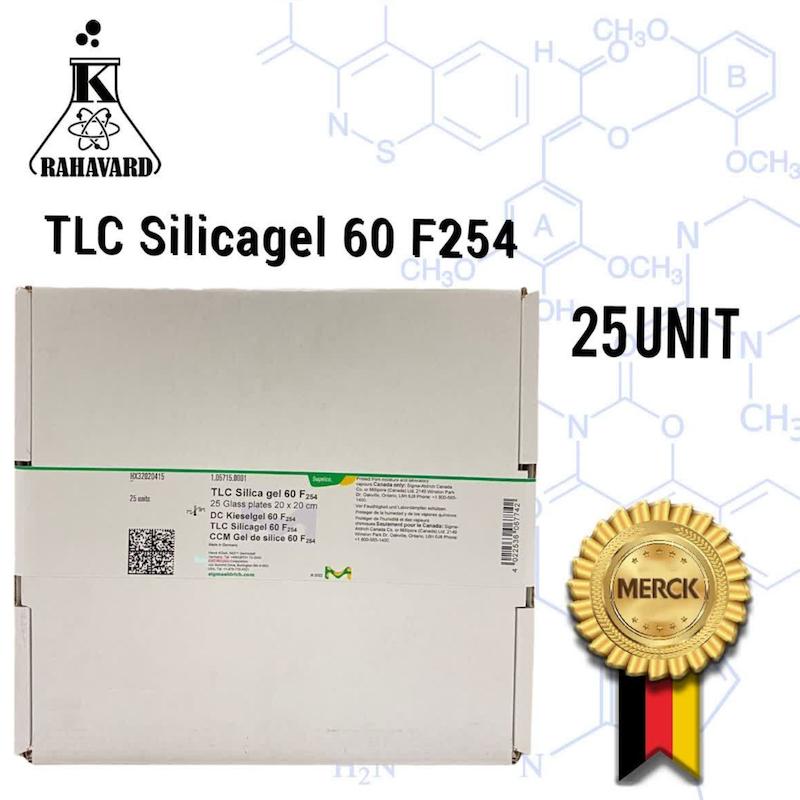 کاغذ تی ال سی سیلیکاژل ۶۰ اف TLC Silica gel 60 F 254