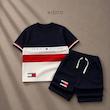 تیشرت و شلوارک tommy پک 4 تایی