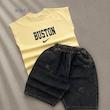 وست و شلوارک جین اسپورت BOSTON پک 4 تایی