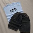 وست و شلوارک جین اسپورت BOSTON پک 4 تایی