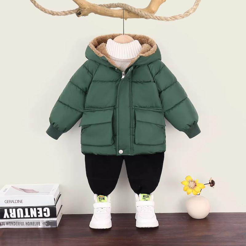 کاپشن Teddy سبز