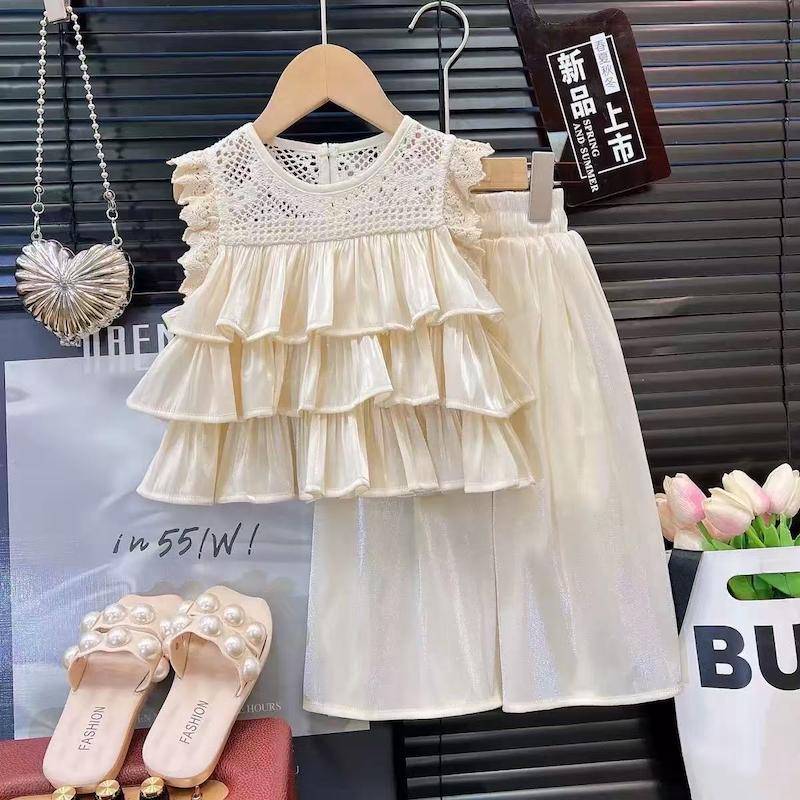 ست تاپ-شلوار حریر