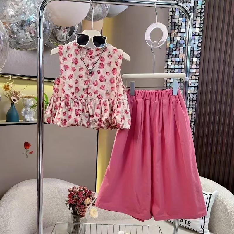 3075 ست تاپ-شلوار فلاور