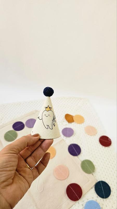 کلاه عروسک دندونی تاج