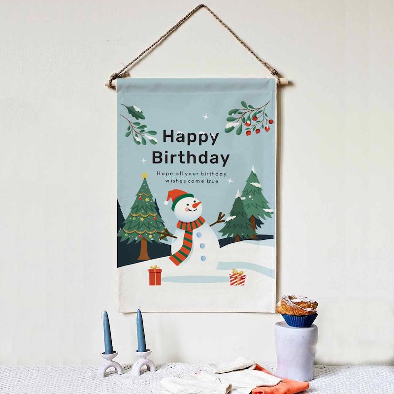 دیوارکوب آدم برفی