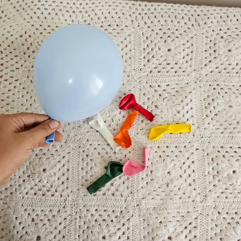 بادکنک لاتکس شش اینچ