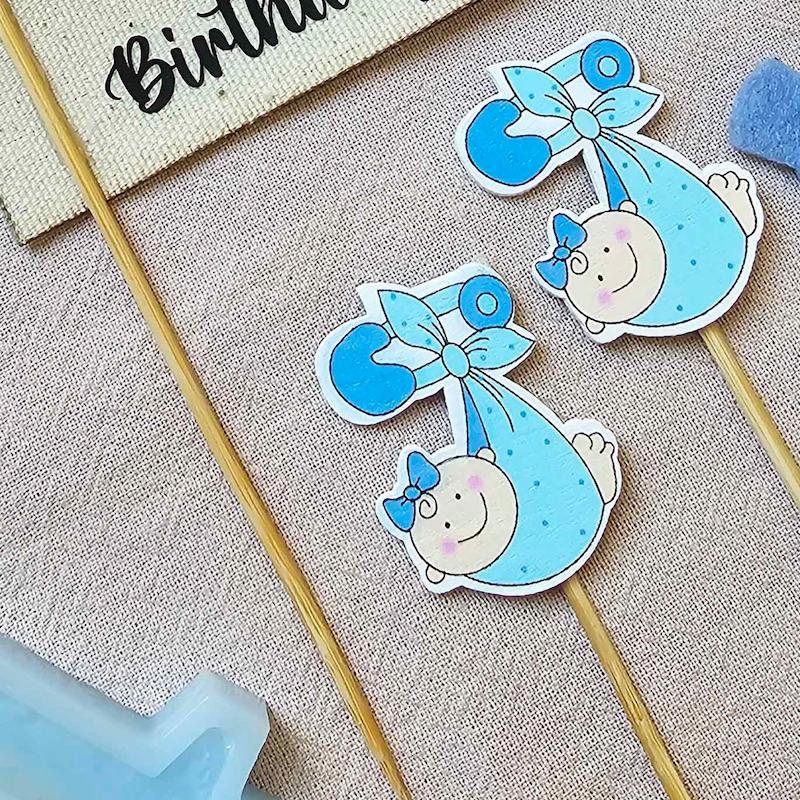 تاپر نوزاد آبی (پک 5 تایی)