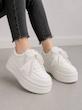 👟 کتونی لژدار روبانی مرواریدی