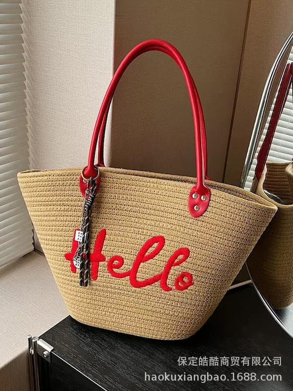 کیف خوشگل حصیری خاص ترین 💖