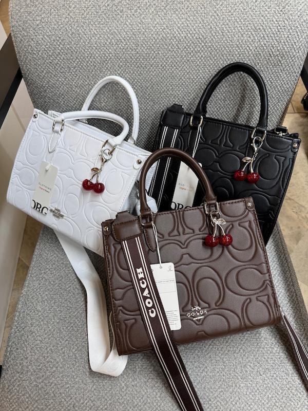 کیف کوچ چارم بگ دار(گیلاسی)
