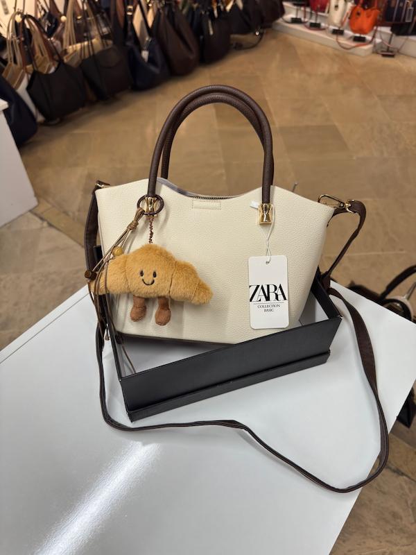 کیف ساده زارا کروسان‌دار