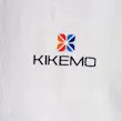 تی شرت مردانه سفید کیکمو کد KMT - 021202