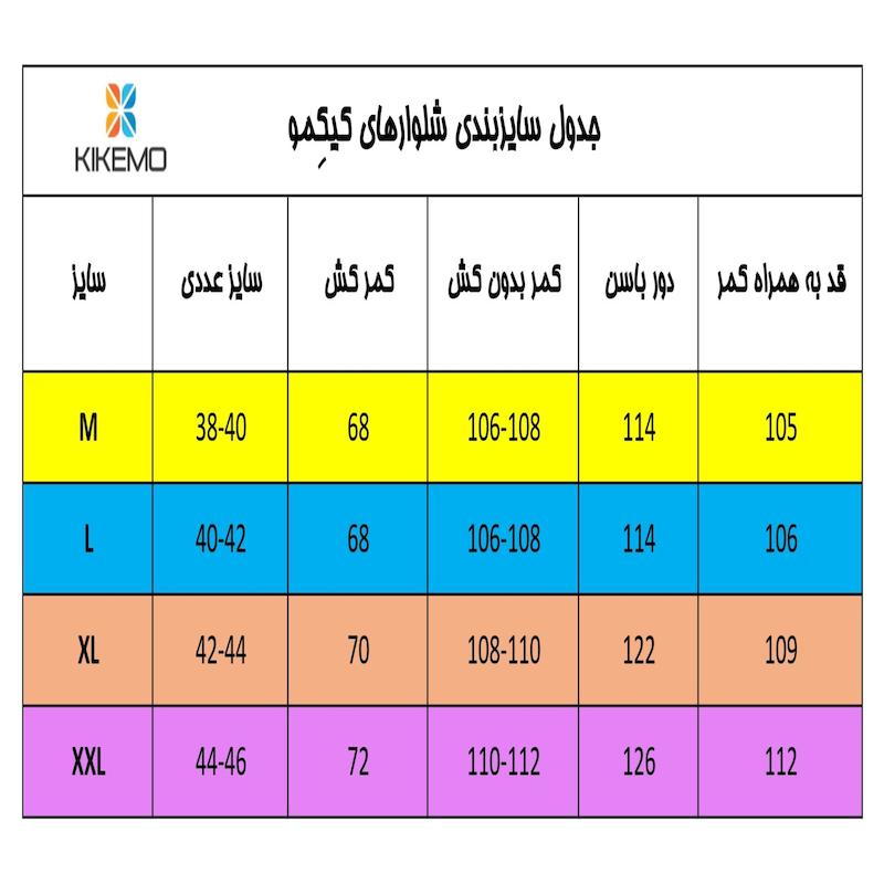 شلوار مردانه اسپرت ملانژ کیکمو کد KMP - 030602