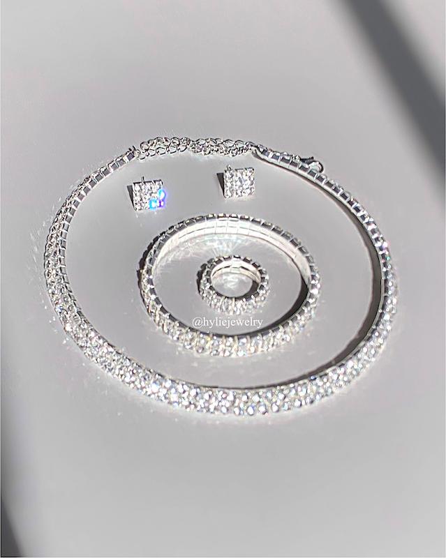 ست ۴ تکه جواهری