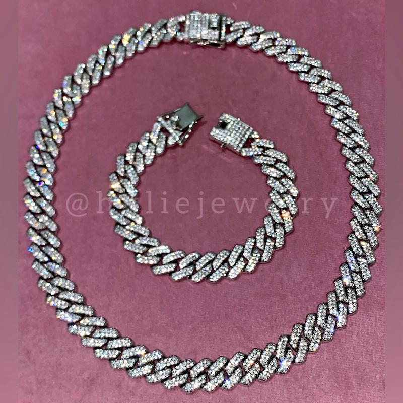 گردنبند/دستبند فول نگین (جداگانه)