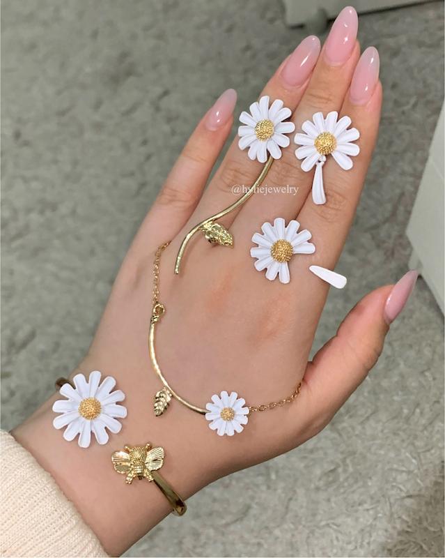 ست ۴ تکه بابونه