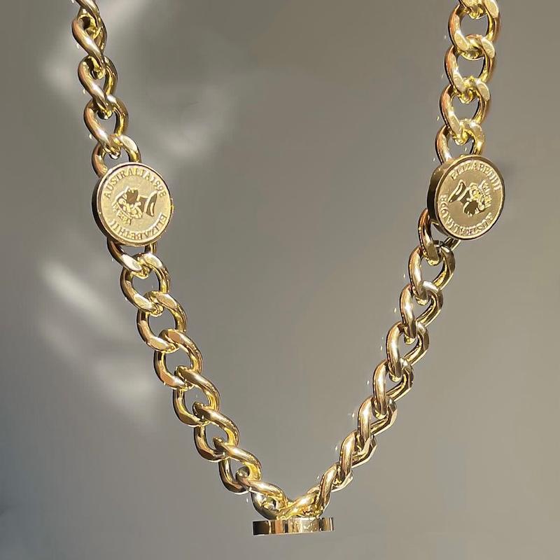 گردنبند کارتیه الیزابت استیل