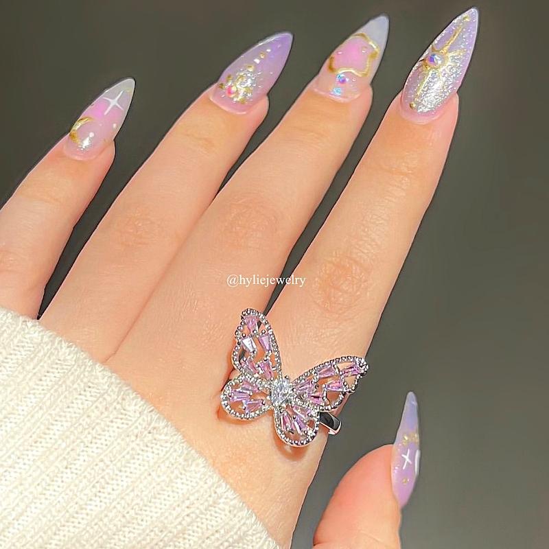 انگشتر پروانه ارورا