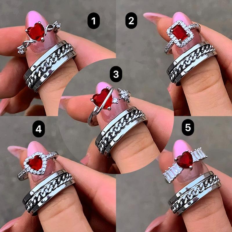 انگشتر ست کاپلی ولنتاین