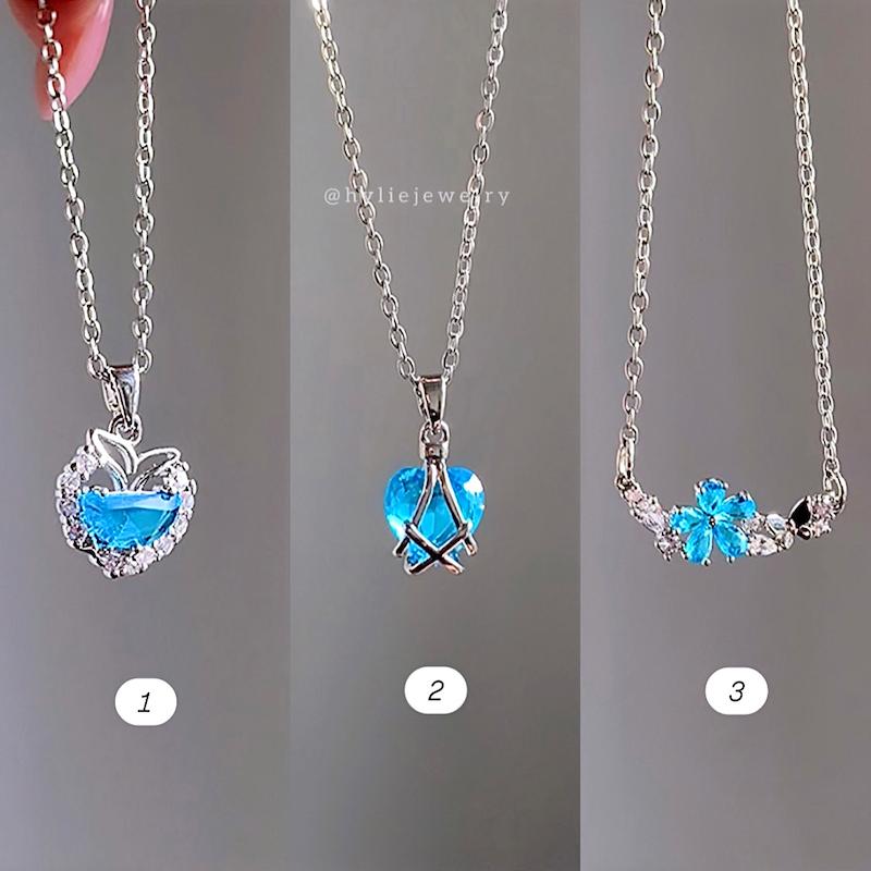 گردنبند های آبی