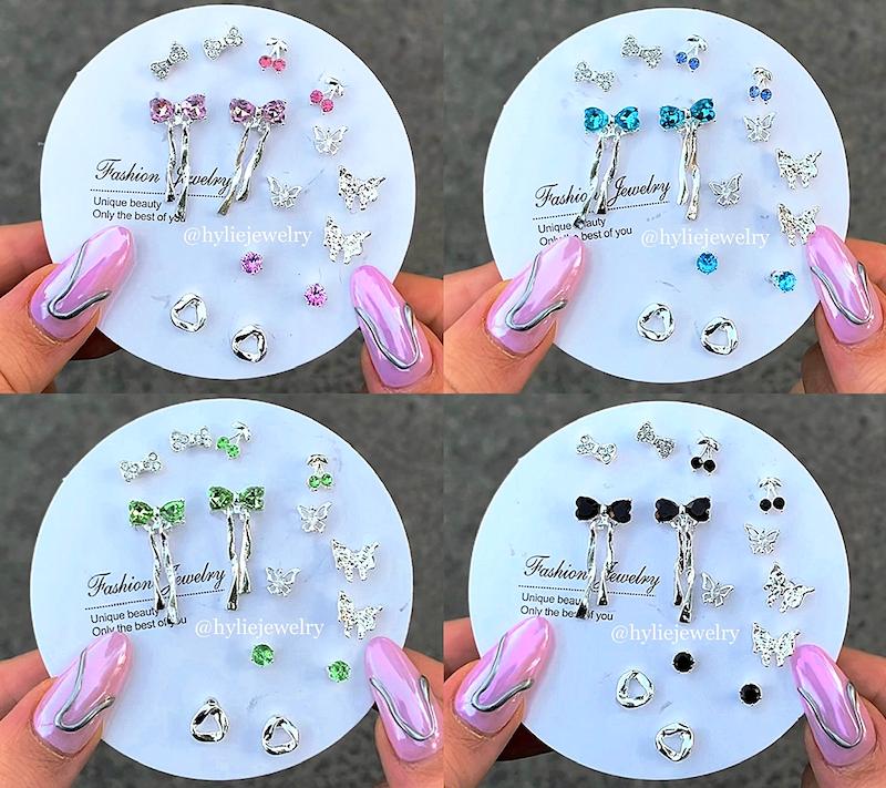 پک گوشواره پینترستی ۷ جفتی (۲)