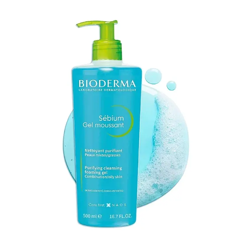 ژل شست‌وشوی پوست چرب بایودرما | Bioderma Sebium Gel Moussant