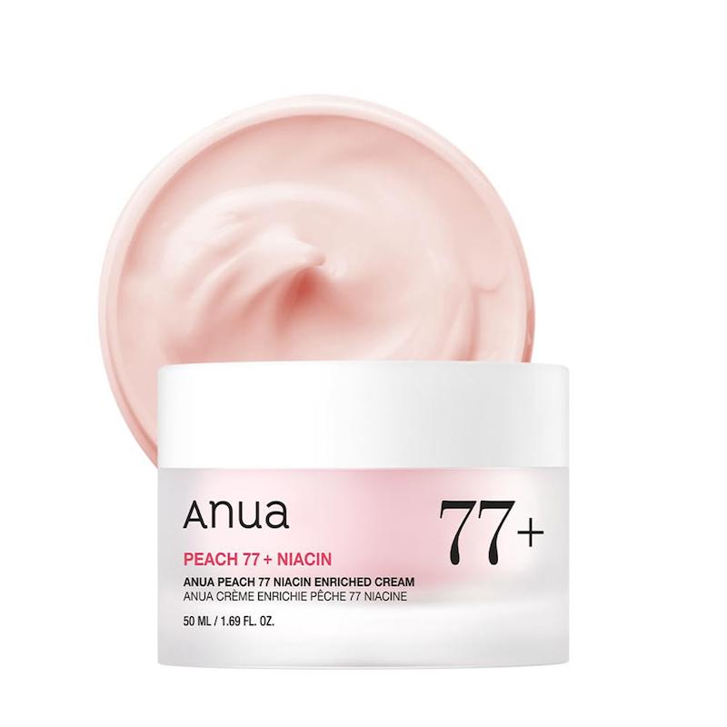 کرم هلو ۷۷٪ نیاسینامید آنوآ | Anua Peach 77% Niacinamide Moisture Cream