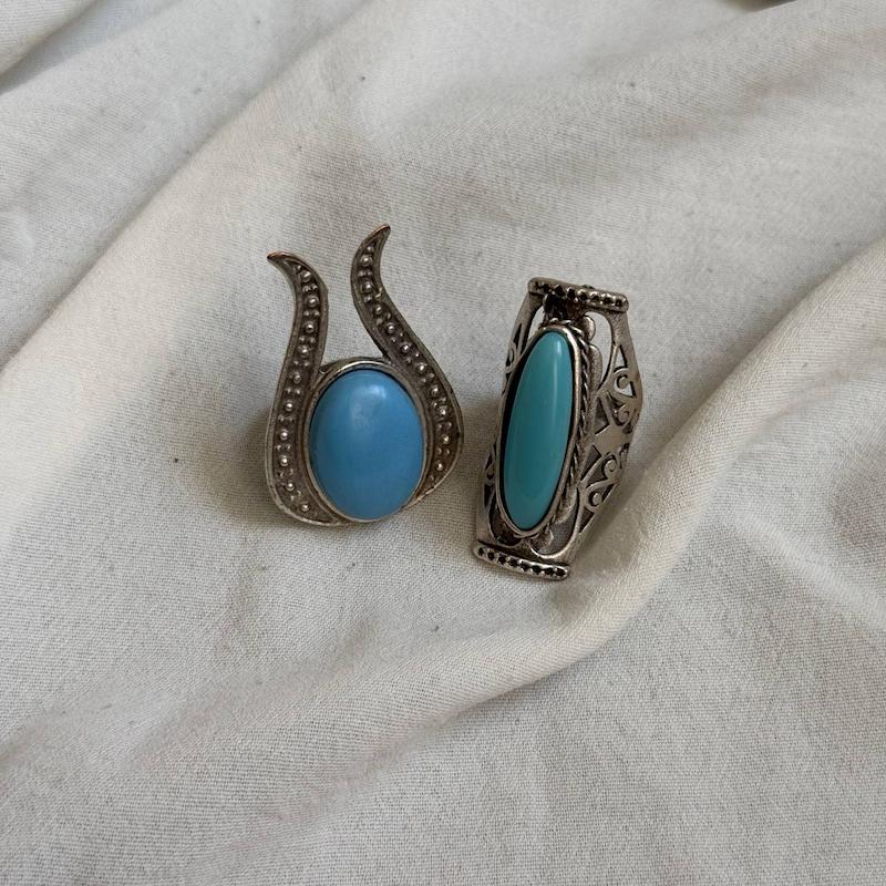 انگشتر ورشو آبی