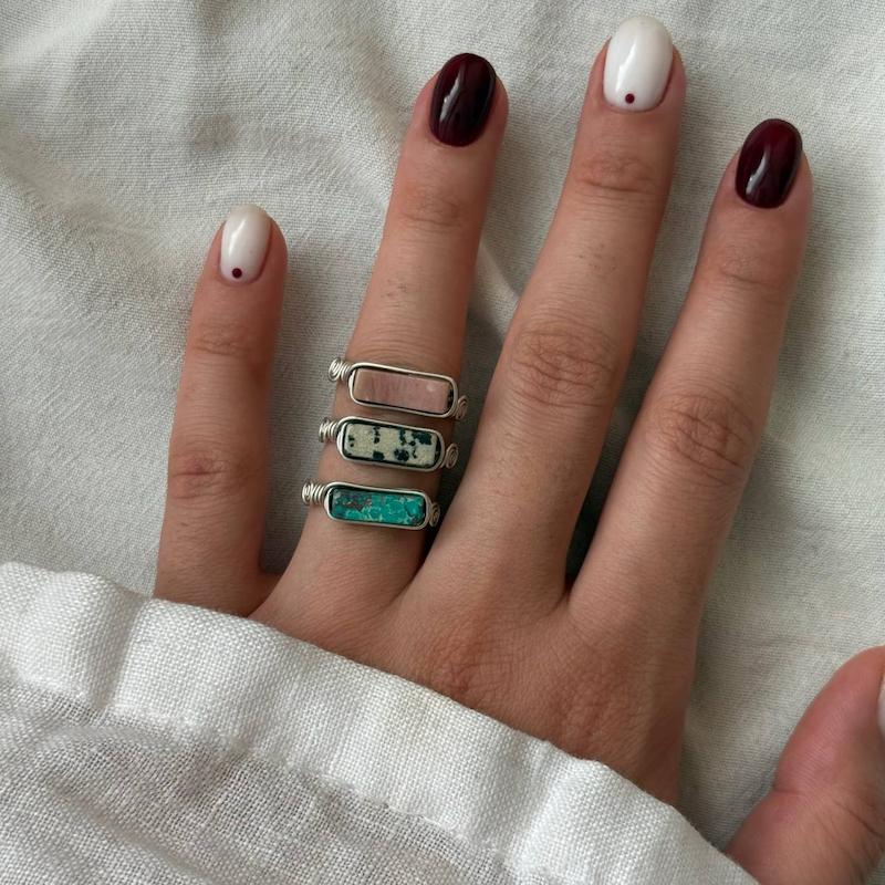 انگشتر ورشو سنگی 