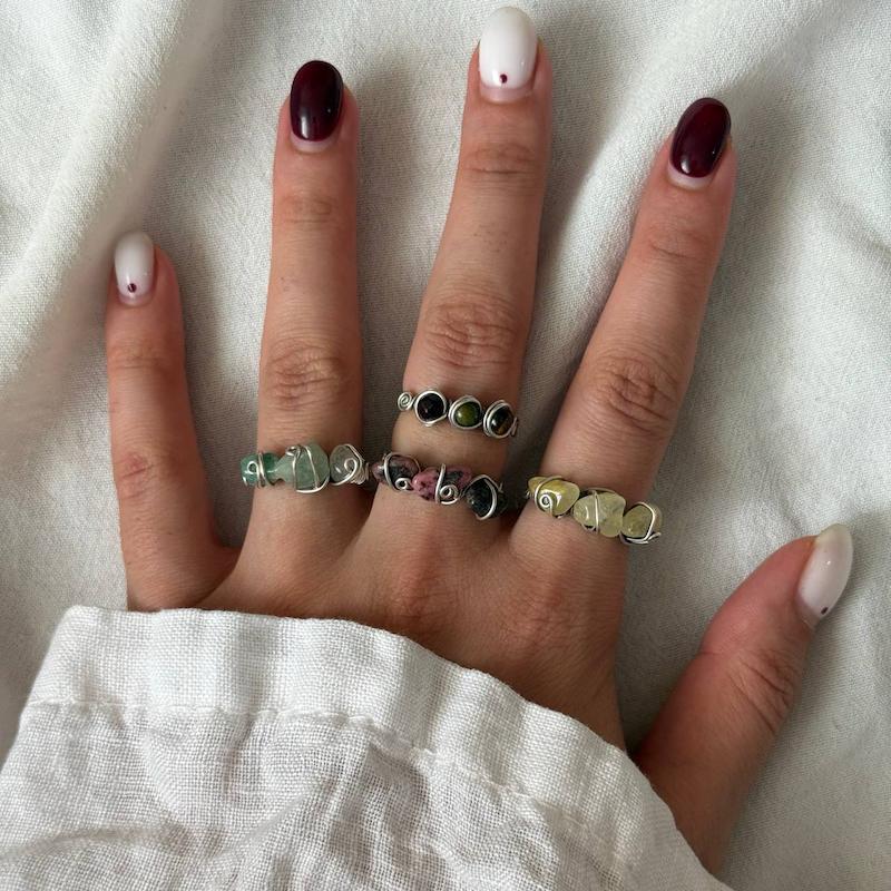 انگشتر ورشو سنگی 