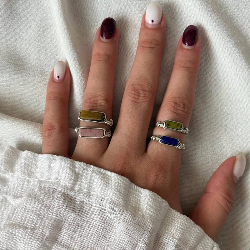 انگشتر ورشو سنگی