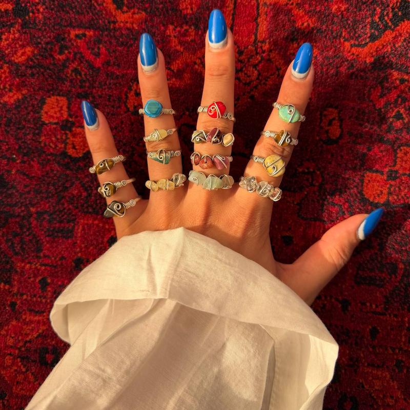 انگشتر ورشو سنگی 