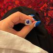 انگشتر ورشو آبی