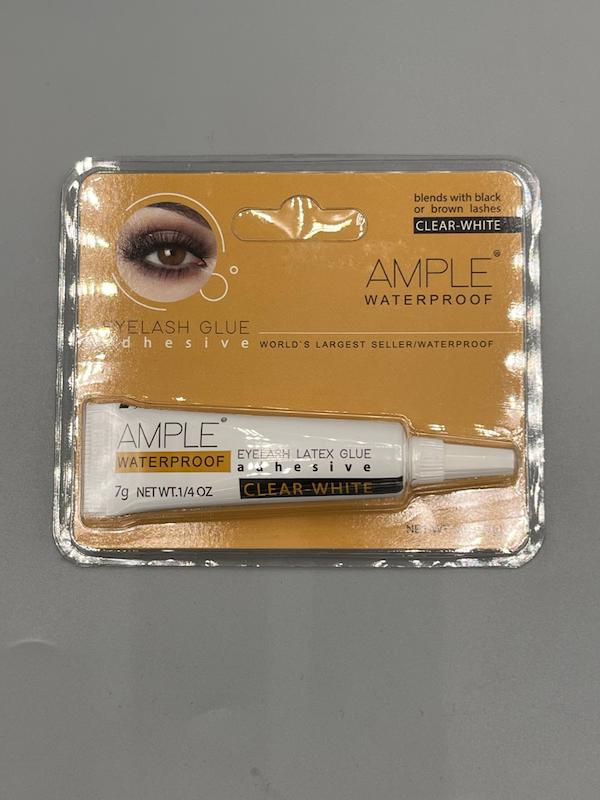 چسب مژه امپل مدل clear white بی رنگ تیوپی حجم 7 گرم
