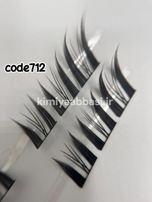 کد 712 (مژه انیمه فاکسی) میکس سایزها