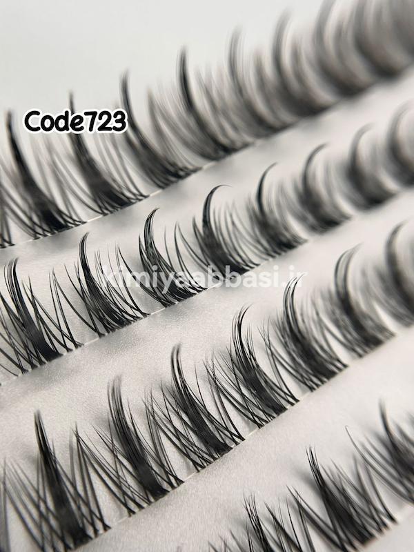 کد 746 مژه انیمه نچرال استایل CC