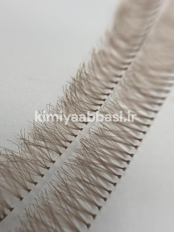 مژه گره ای قهوه ای