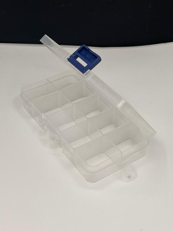 ظرف تقسیم مژه ده محفظه ای