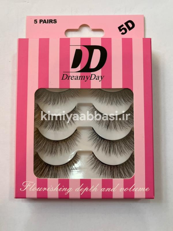 مژه 5 جفتی دریمی دی کد 02