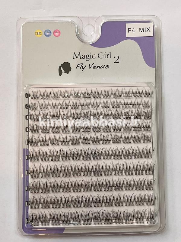 پالت مژه پری دریایی کد f4 میکس