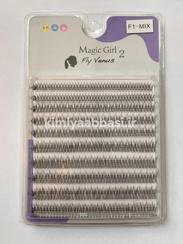 پالت مژه پری دریایی کد f1 میکس