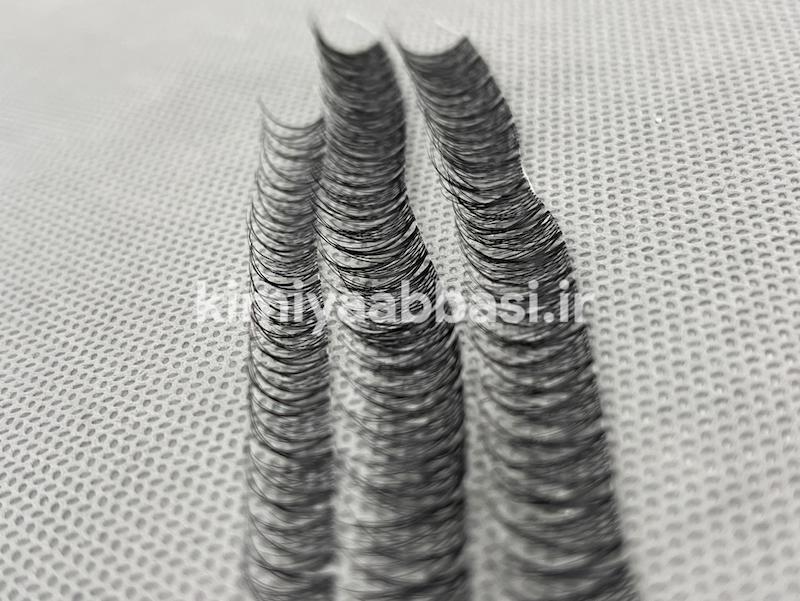 کد 736 مژه بغل دبل سایز ۱۰