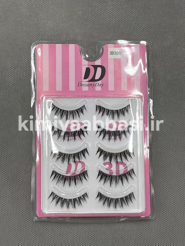 مژه انیمه 5جفتی دریمی دی کد 3D380