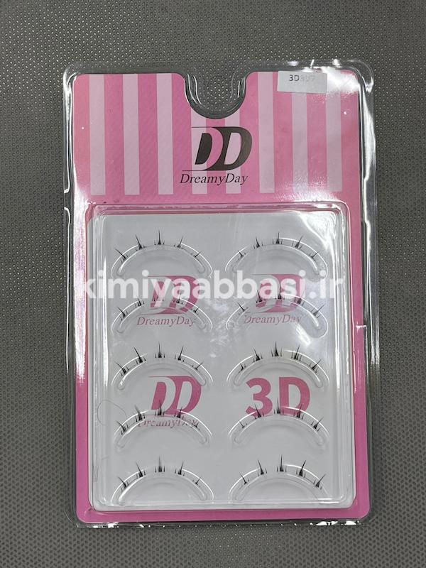 مژه پلک زیر انیمه 5جفتی دریمی دی کد 3D397