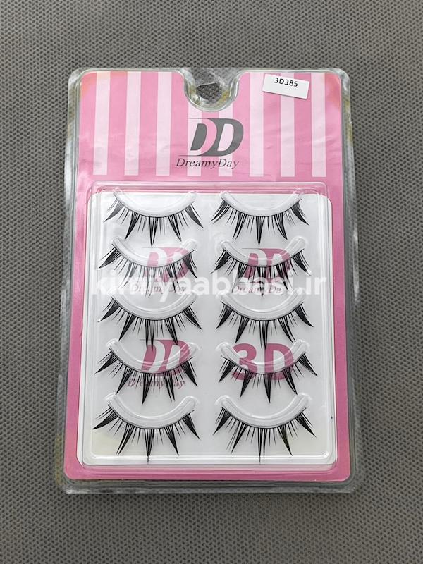 مژه انیمه 5جفتی دریمی دی کد 3D385