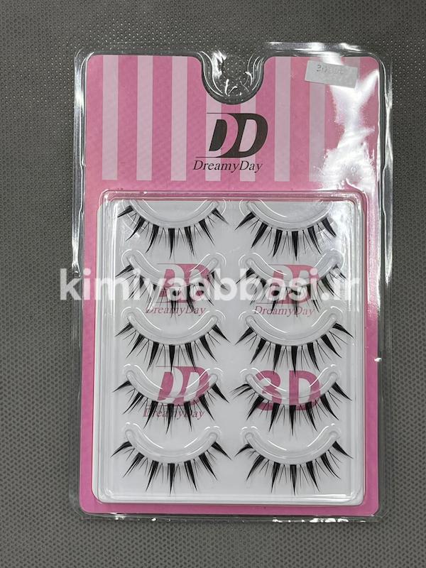 مژه پلک زیر انیمه 5جفتی دریمی دی کد 3D384