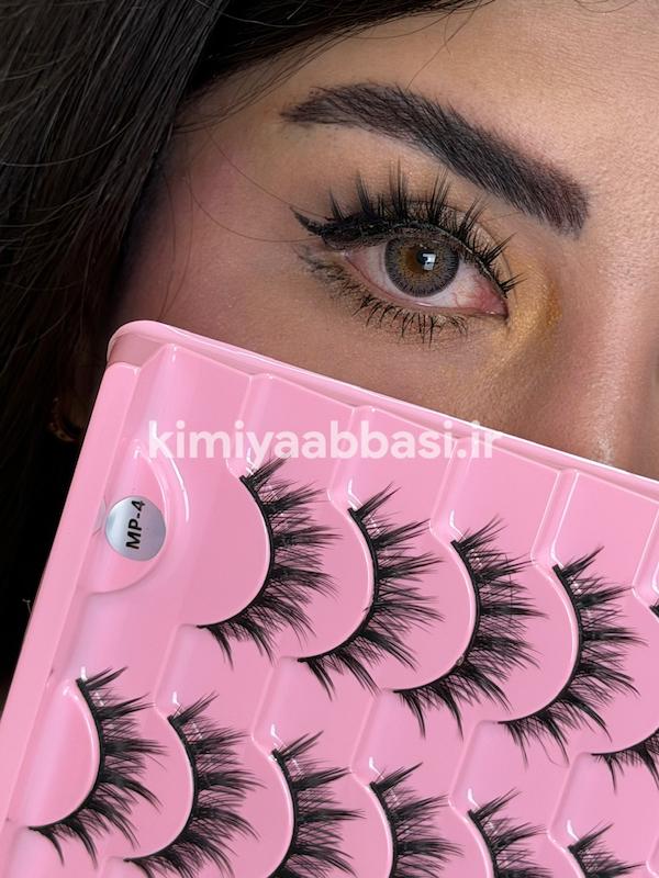 مژه انیمه ده تایی کد mp04