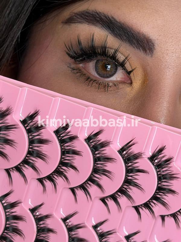 مژه انیمه ده تایی کد mp06