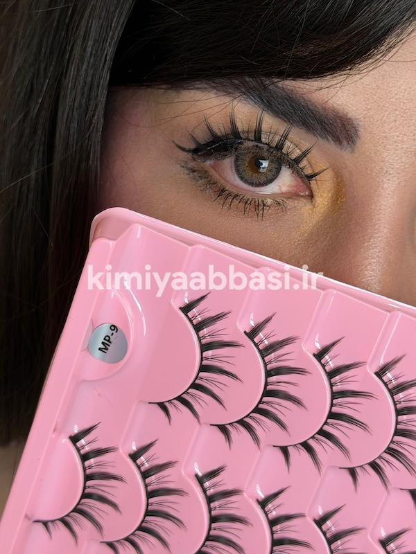 مژه انیمه ده تایی کد mp09