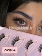مژه 5 جفتی نیمه کد 004